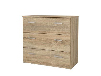 Komoda Sid 3S dub sonoma