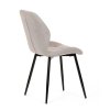 Jídelní židle JEANNINE - látka, více barev (Barva Šedá)
