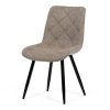 Jídelní židle FREDERICO - látka, více barev (Barva Hnědá)