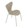 Jídelní židle THOMAS - plast, kov, více barev (Barva Cappuccino)