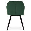 Jídelní židle GIOVANNI - samet, více barev (Barva Černá)