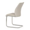 Jídelní židle MIDDY - krémová ekokůže (Barva Krémová)