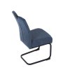 Jídelní židle BRIGITTE - látka, více barev (Barva Modrá)