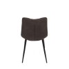 Jídelní židle LAETITIA - látka, více barev (Barva Hnědá)