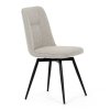 Jídelní židle CLAIRE - látka, více barev (Barva Béžová)