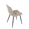 Jídelní židle FREDERIC - látka, více barev (Barva Béžová)