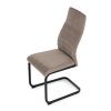 Jídelní židle HELENE - látka, více barev (Barva Hnědá)