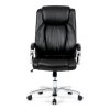 Kancelářské křeslo LEON - ekokůže, více barev (Barva Černá)