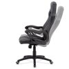 Herní židle ZENITH - černo-šedá ekokůže (Barva Černá)