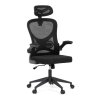 Kancelářská židle ALEXANDRE - látka, síťovina, více barev (Barva Černá)