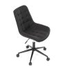 Kancelářská židle JULIE - látka, více barev (Barva Černá)