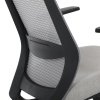 Kancelářská židle AURELIE - látka, síťovina, více barev (Barva Černá)