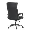 Kancelářské křeslo DEKORT - ekokůže, více barev (Barva Černá)