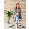 kancelarska zidle bessel sedy plast svetle seda 415670