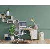 kancelarska zidle bessel sedy plast modra 415667