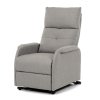 Polohovací křeslo, elektrické kabelové ovládání, krémová, látka, TV-5482 CRM2 (Barva Krémová)