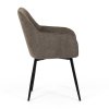 Jídelní židle CHIARA - látka, více barev (Barva Šedá)