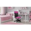 Dětská židle ERGODO CHICK PLUS - látka, síť, růžová