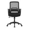 Kancelářská židle WORKPRO - látka, síť, více barev (Barva Černá)