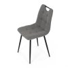 Jídelní židle SARAH - látka, více barev (Barva Šedá)