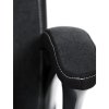 Křeslo kancelářská JULIEN - látka, více barev (Barva Černá)