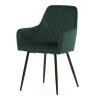 Jídelní židle SIREL - samet, více barev (Barva Černá)