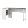 Psací stůl Felix 118 bílá/beton