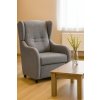Relaxační křeslo ušák René Aston 16 šedé