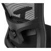 Kancelářská židle ERGODO SPINEO - látka, síť, černá