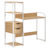 elgio pocitacovy stol dub biela 1