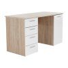 eustach pisaci stol dub sonoma biela 01