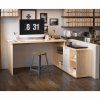 dalton 2 new pc stol dub sonoma biela interier