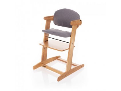 Zopa Grow-Up rostoucí židlička Natur Grey