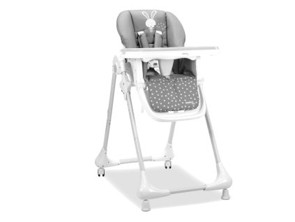 asalvo baby jidelni zidle rabbit grey (2)