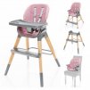 Dětská židlička Nuvio Blush Pink