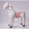 H405P Ponnie Tiara M ponk saddle braids
