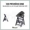 hauck alpha drevena zidle novorozenecky set polohovaci 0m dark grey (1)