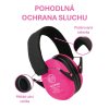 haspro hearing protection kids sluchatka na usi ruzova