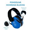haspro hearing protection kids sluchatka na usi modra