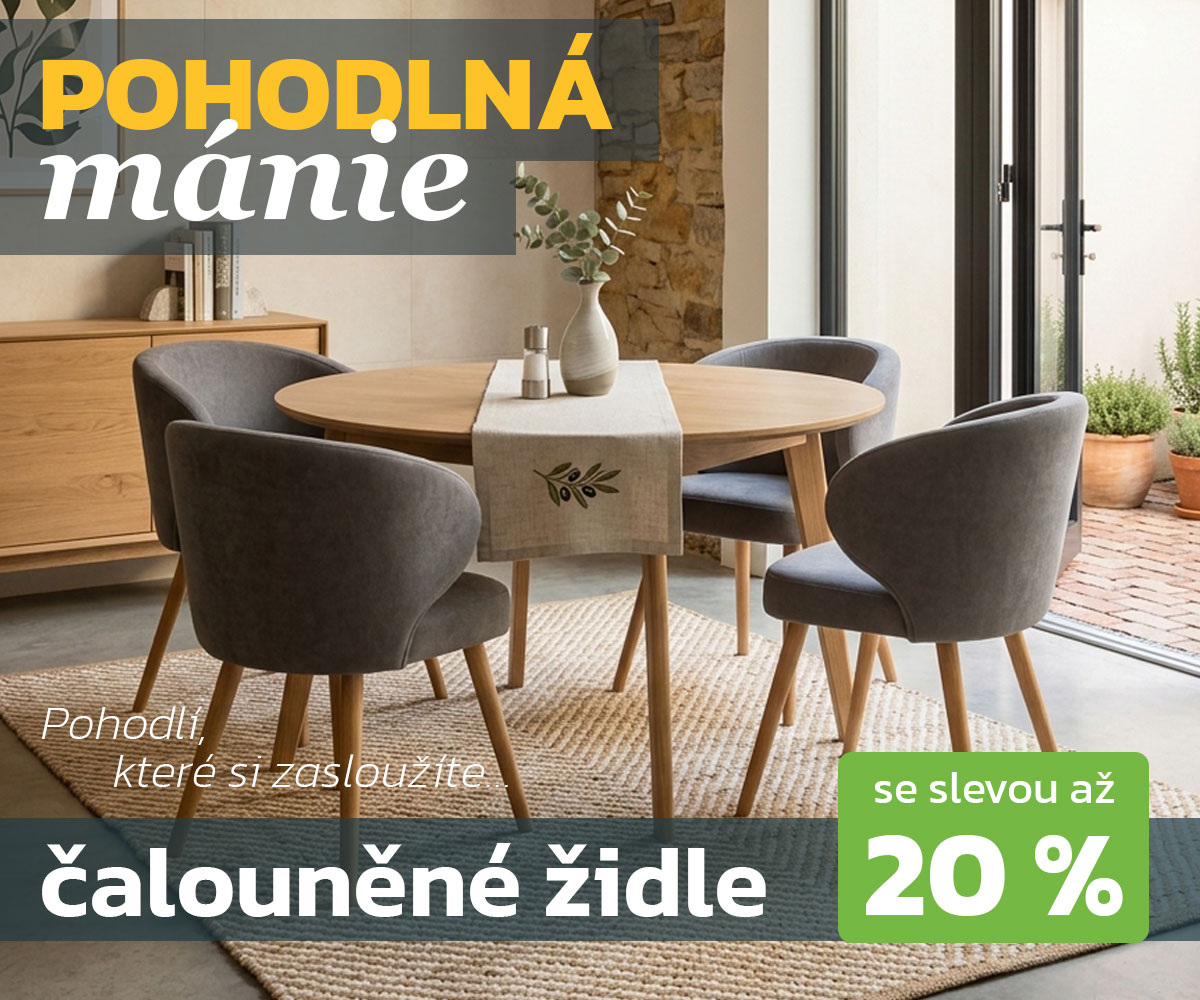 čalouněné židle