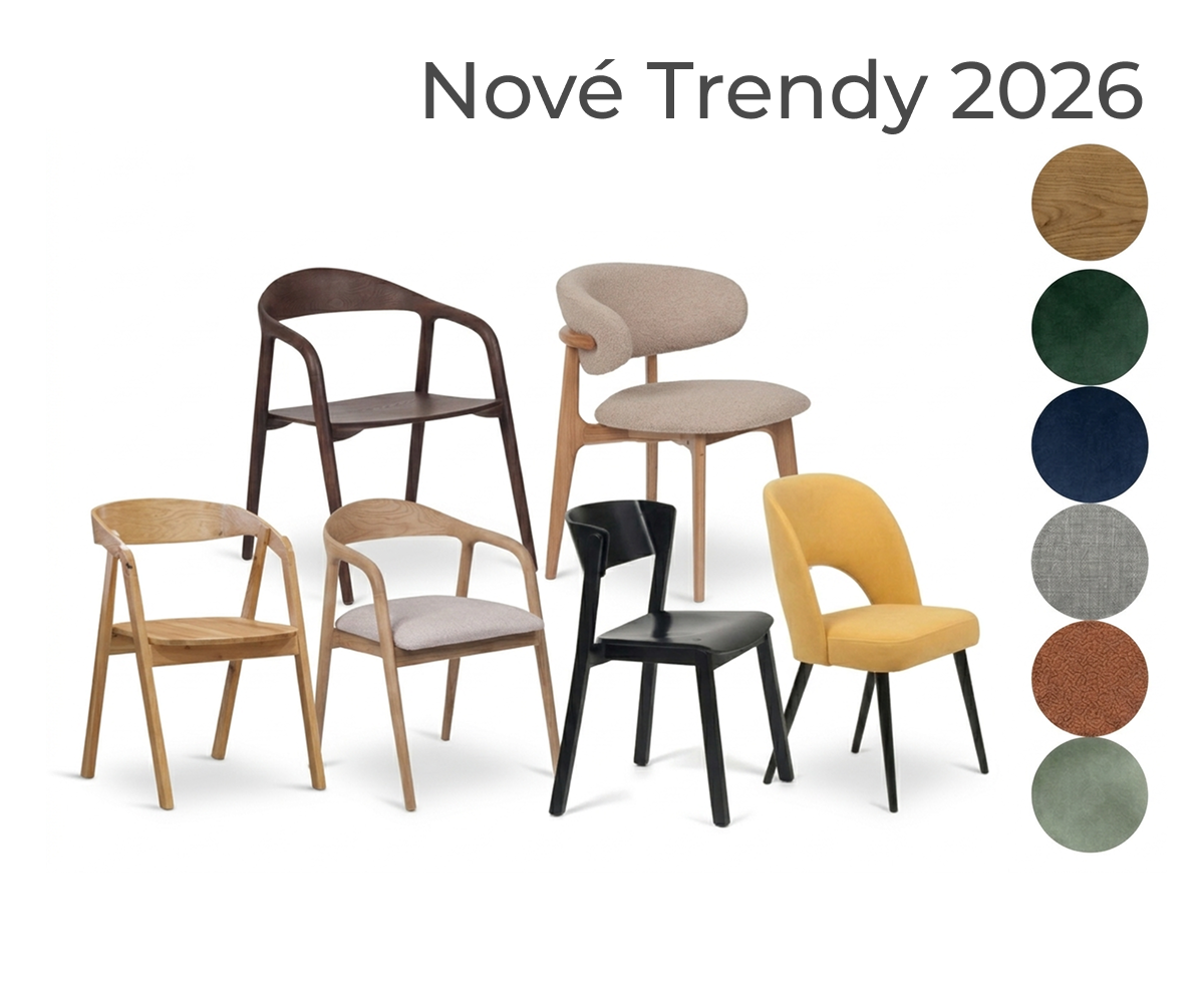 židle novinky 2026