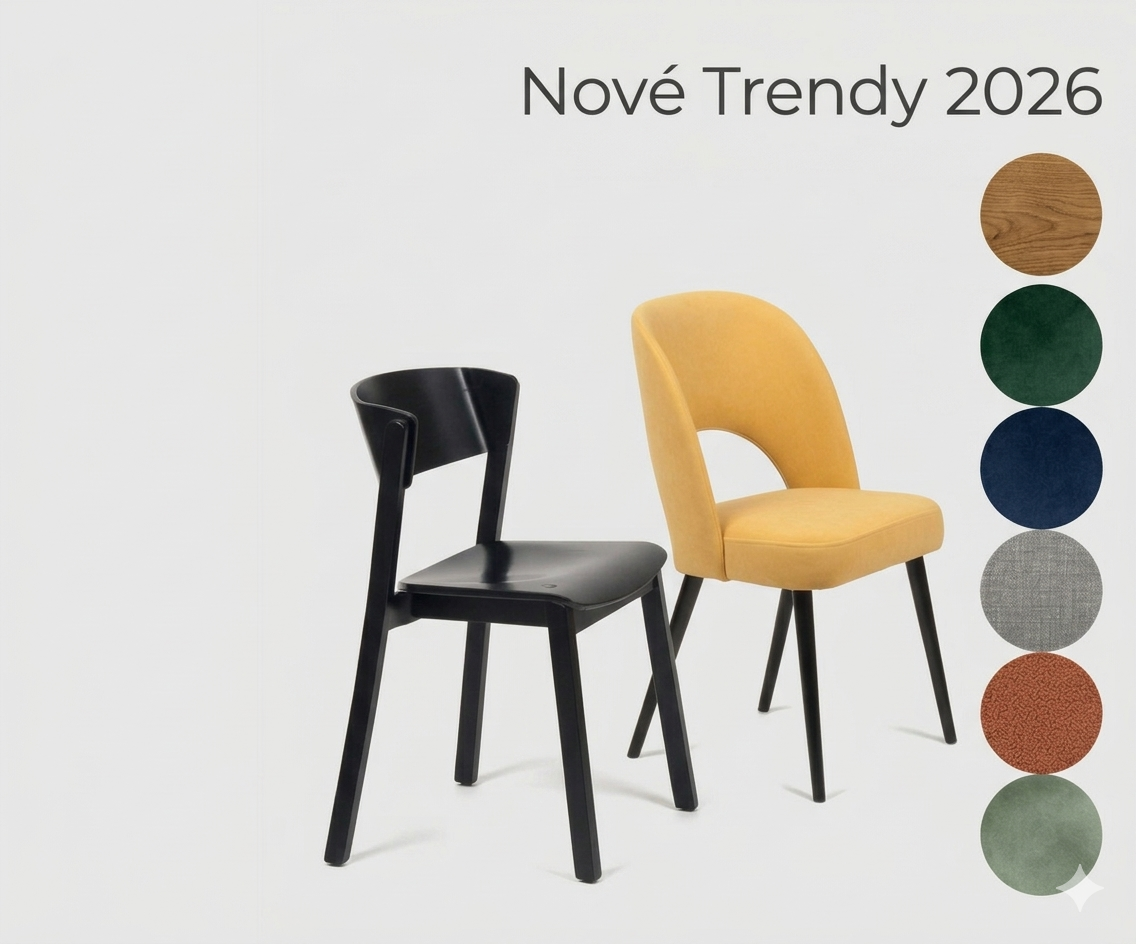 židle novinky 2026