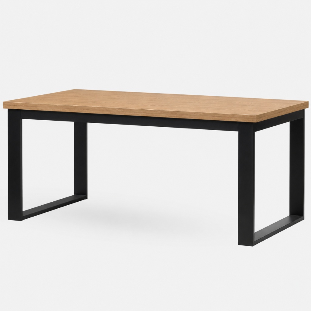 Levně Stima Stůl 970 s kovovou podnoží Rozměr: 120x80 + 40 cm, Odstín: Dub CASELLA přírodní H1385