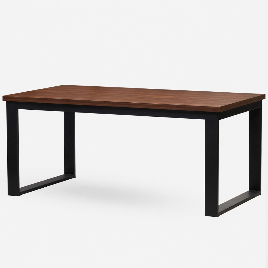 Levně Stima Stůl 970 s kovovou podnoží Rozměr: 120x80 + 40 cm, Odstín: Tmavě Hnědá