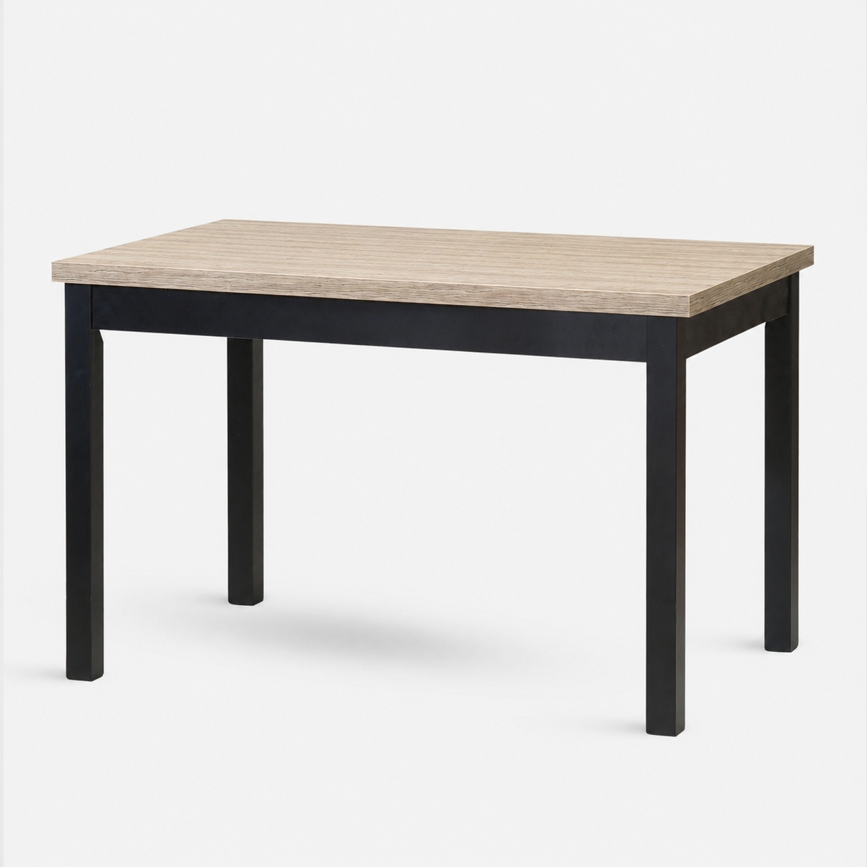 Levně Stima Stůl W21 Rozměr: 140x80 + 40 cm, Odstín: Dub Sonoma, Odstín podnože: Černá