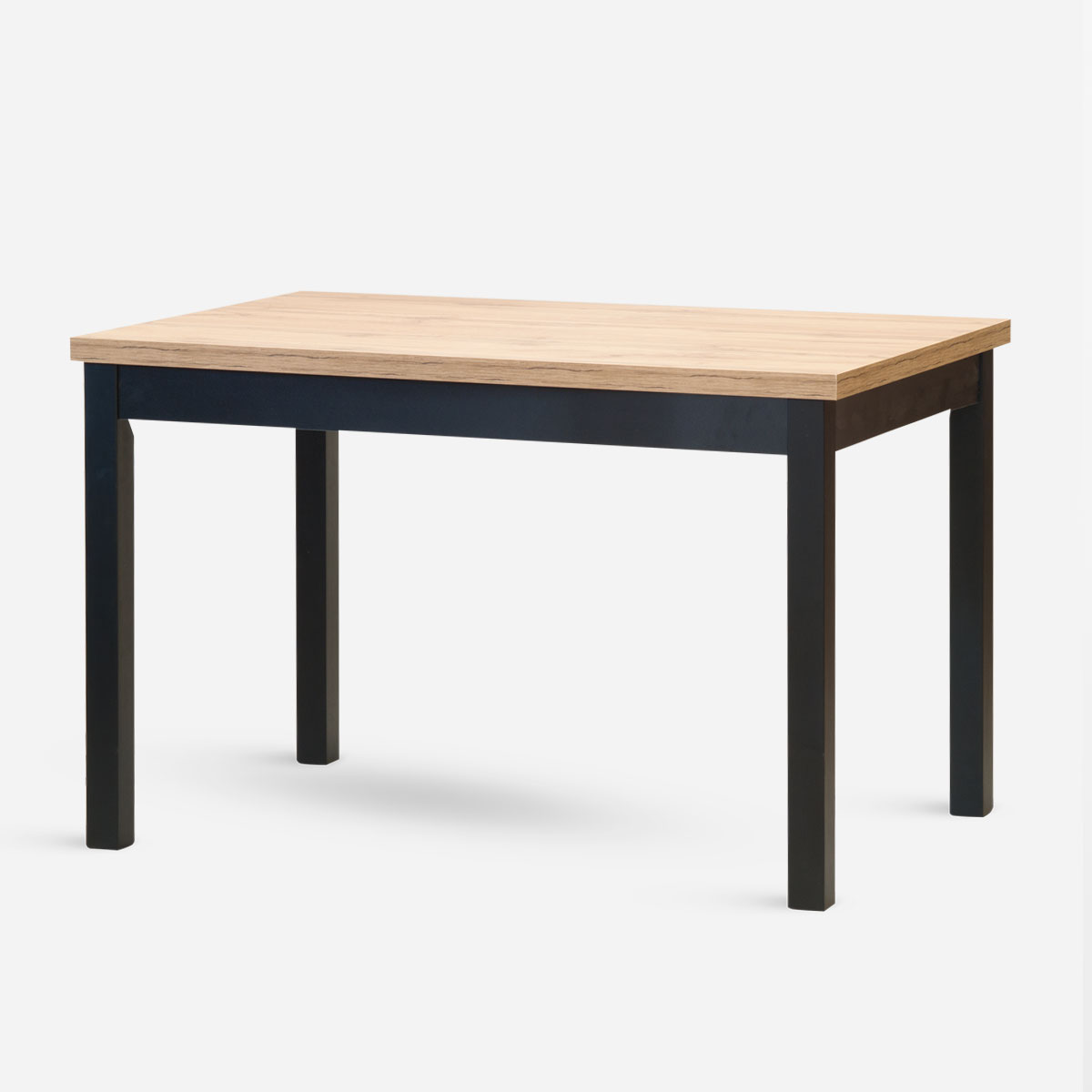 Levně Stima Stůl W21 Rozměr: 140x80 + 40 cm, Odstín: Dub Wotan, Odstín podnože: Černá
