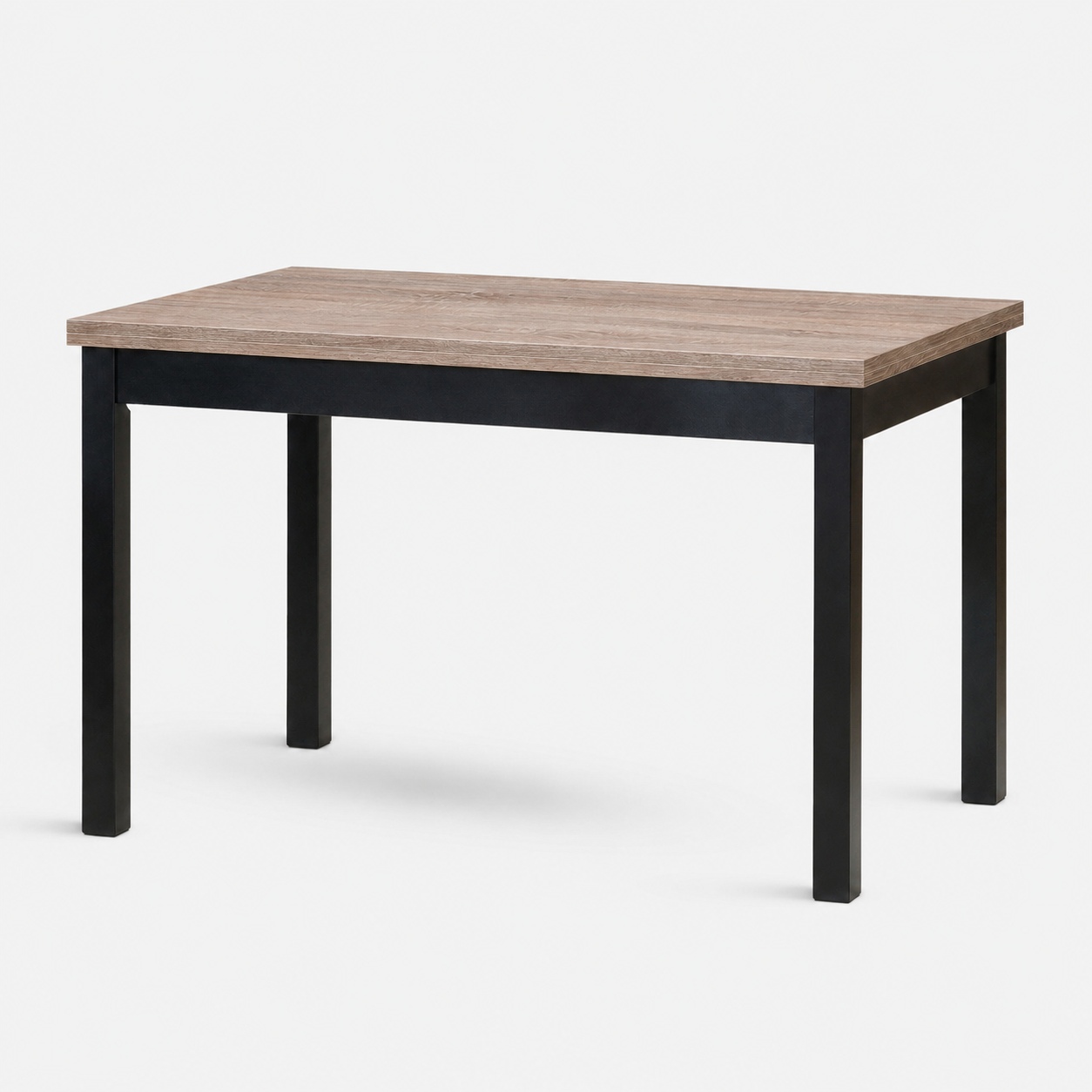 Levně Stima Stůl W21 Rozměr: 140x80 + 40 cm, Odstín: Dub Lanýž, Odstín podnože: Černá