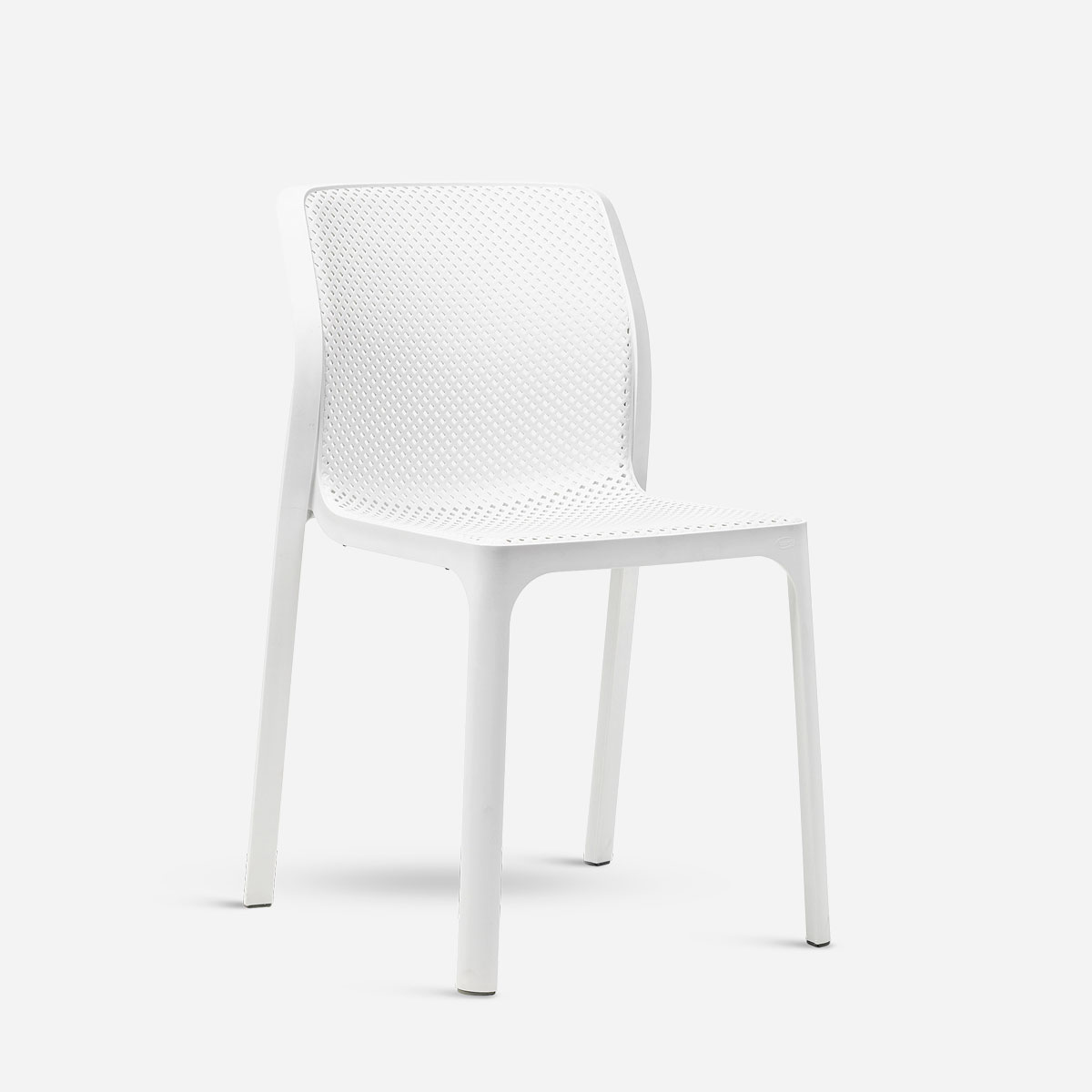 Levně Nardi Plastová židle BIT Odstín: Bianco