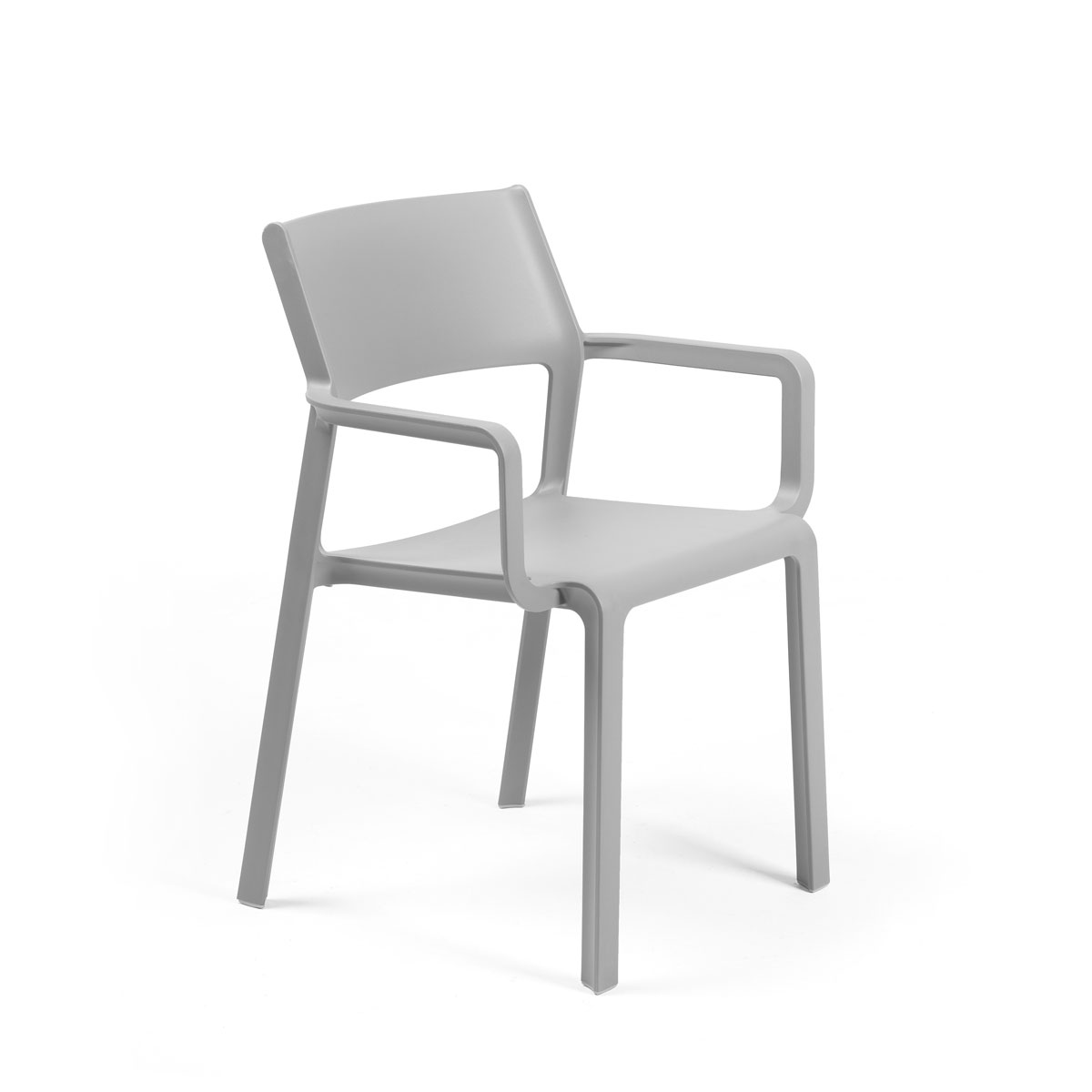 Levně Nardi Plastové křesílko TRILL Odstín: Grigio