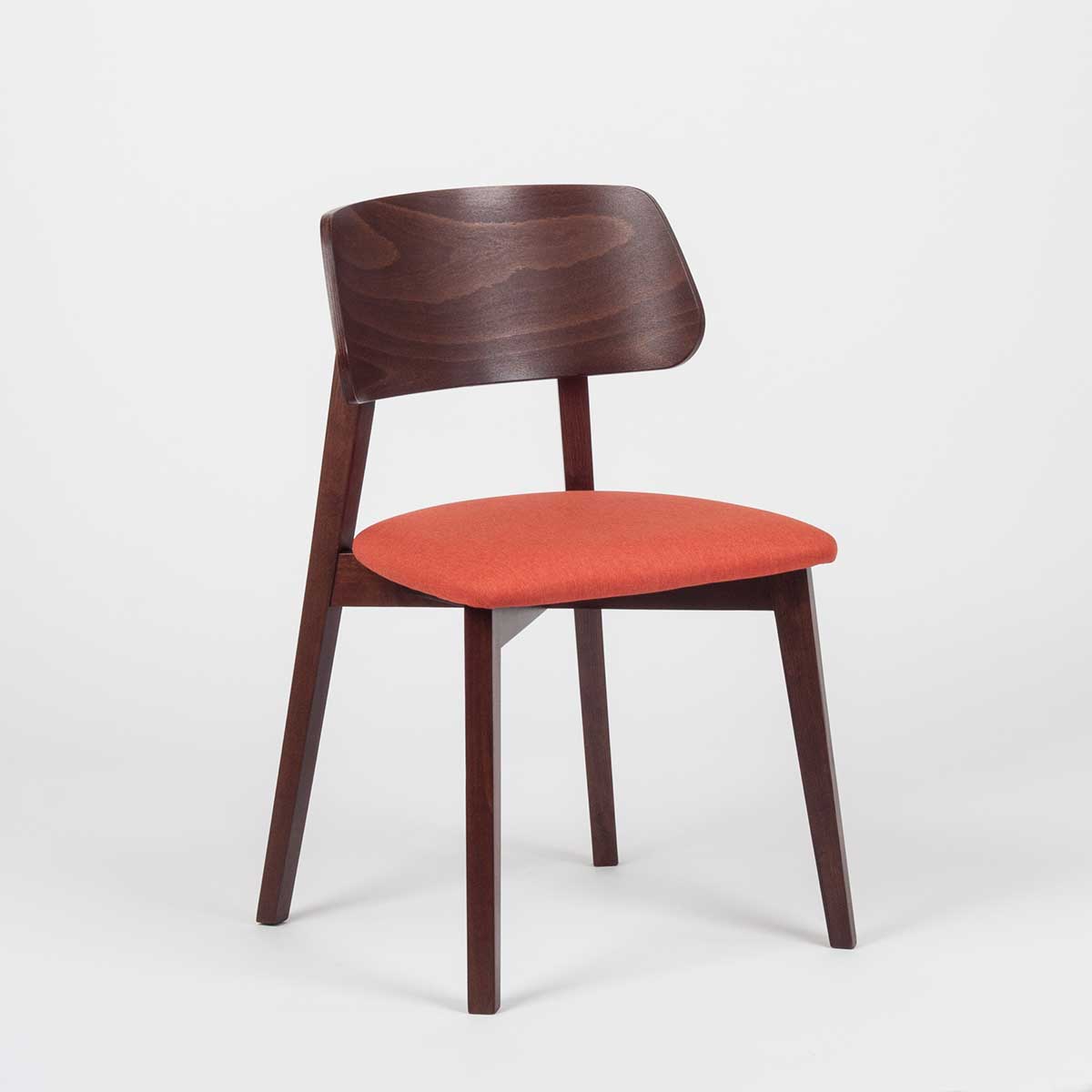 Levně Stima Židle Sharon KT63 Odstín: Tmavě Hnědá, Látky: LUX terracotta 10